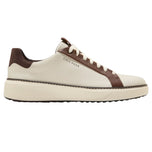 Cole Haan GrandPro Topspin 防水宽幅高尔夫球鞋 - 象牙色/CHSTNT