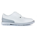 G/Fore Leather Brogue Tuxedo Golf Shoes - Snow/Nimbus