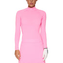 J.Lindeberg Women&#39;s Ella Compression Golf Shirt - Eosine Pink
