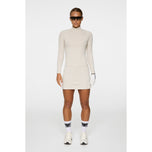 J.Lindeberg Women's Ella Compression Golf Shirt - Moonbeam