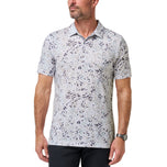 Travis Mathew Featherweight Chill Golf Polo Shirt - White