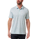 Travis Mathew Featherweight Cove Golf Polo Shirt - Azzurro