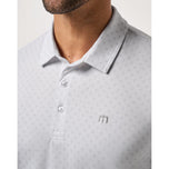 Travis Mathew Featherweight Salt Breeze Golf Polo Shirt - White