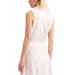 G/Fore Women's Camo Silky Tech Nylon Sleeveless Golf Polo - Cameo