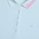 G/Fore Women's Checkered Collar Ribbed Tech Golf Polo Shirt - Daybreak