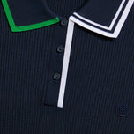 G/Fore 女式棉混纺长袖针织高尔夫 Polo 衫 - 暮光色