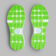G/Fore Women's MG4X2 Hybrid Cross Trainer Golf Shoes - Snow/Gecko