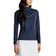 G/Fore 女式弹力尼龙 1/4 拉链高尔夫套头衫 - Twilight