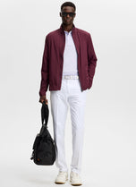 J.Lindeberg Heath Golf Polo Shirt - Purple Heather