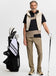 J.Lindeberg Sidd Golf Polo Shirt - Brindle