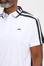 J.Lindeberg Bo Golf Polo Shirt - White