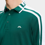 J.Lindeberg Bo Golf Polo Shirt - Forest Biome