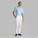 G/Fore Aye Poppy Tech Jersey Golf Polo Shirt - Daybreak