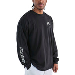 Malbon Gorse Long Sleeve Golf Tee - Black