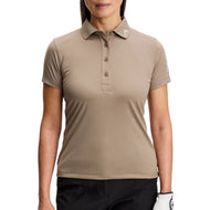 J.Lindeberg Women's Tour Tech Golf Polo Shirt - Brindle