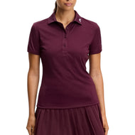 J.Lindeberg Women's Tour Tech Golf Polo Shirt - Winetasting