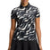J.Lindeberg Women's Tour Tech Printed Golf Polo Shirt - Bunker Fade Black Moonbeam
