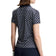 J.Lindeberg 女式 Tour Tech 印花高尔夫 Polo 衫 - 卡迪提花 JL 海军蓝