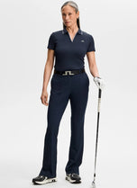 J.Lindeberg 女式 Darcy 高尔夫 Polo 衫 - JL 海军蓝