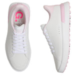 G/Fore Women's G.112 Perforated Kiltie Hybrid Golf Shoes - Snow/Blush