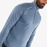 Galvin Green Drake Insulating 1/4 Zip Mid-Layer - Moonlight Blue