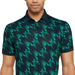 Galvin Green Miles Breathable Golf Polo Shirt - Navy/Golf Green