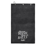Huffer Golf Ball Towel - Black