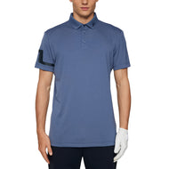 J.Lindeberg Heath Regular Fit Golf Polo Shirt - Vintage Indigo