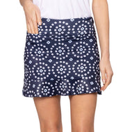 Golftini Women's Pull On 17.5" Golf Skort - Hidden Treasure