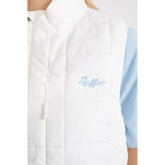 Huffer Women's Driver Golf Vest - Chalk