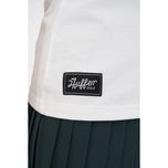 Huffer Women's Tech Birdie Golf Polo Shirt - Chalk