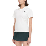 Huffer Women's Tech Birdie Golf Polo Shirt - Chalk
