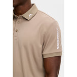 J.Lindeberg Tour Tech Regular Fit Golf Polo Shirt - Brindle