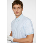 J.Lindeberg Tour Tech Printed Golf Polo Shirt - Shadow Bridge Winter Sky