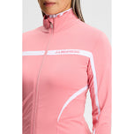 J.Lindeberg 女式 Janice 全拉链高尔夫中层 - Flamingo Plume