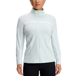 J.Lindeberg Women's Janice Full Zip Golf Mid-Layer - Skylight Melange