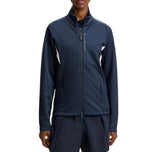 J.Lindeberg Women's Selena Full Zip Golf Mid-Layer - Navy