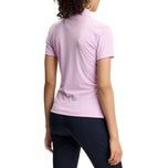 J.Lindeberg 女式 Tour Tech 高尔夫 Polo 衫 - 兰花花束