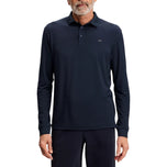J.Lindeberg Florian Long Sleeve Golf Polo Shirt - JL Navy