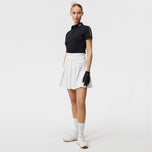 J.Lindeberg Women's Tour Tech Slim Golf Polo Shirt - Black