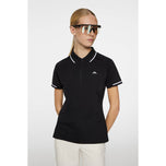 J.Lindeberg Women's Lee Golf Polo Shirt - Black