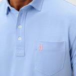 Johnnie-O Original 4 扣 Polo 衫 - 纯色 - 白色