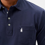 Johnnie-O Original 4 扣 Polo 衫 - 纯色 - 白色