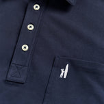 Johnnie-O Original 4 扣 Polo 衫 - 纯色 - 白色