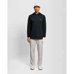 Lyle & Scott Core Midlayer Golf Hoodie - Dark Navy