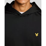 Lyle & Scott Core Midlayer Golf Hoodie - Jet Black