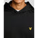 Lyle & Scott Core Midlayer Golf Hoodie - Jet Black