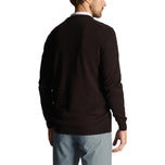 Lyle & Scott Merino Blend V-Neck Knit - Jet Black