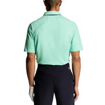 Lyle & Scott Shank 纽扣高尔夫 Polo 衫 - 水蓝色/深海军蓝