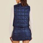 Malbon Women's Maya Quilted Vest - Blueberry